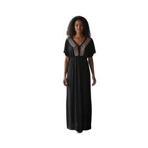 Design History | Dresses | Design History Jersey Maxi Dress Zebra Print Nwt